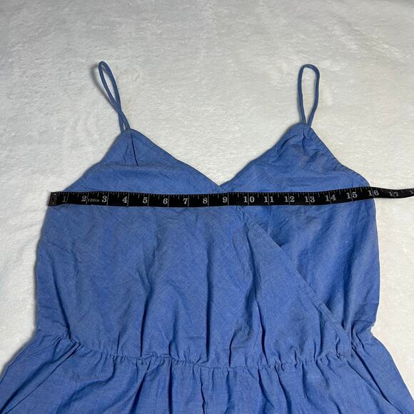 Women's Sleeveless V-Neck Romper Playsuit Size Small Casual Summer Lightweight - Picture 6 of 10